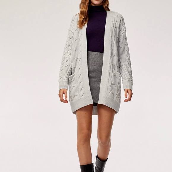 Aritzia Wilfred cardigan 100% Merino wool. - Picture 2 of 11